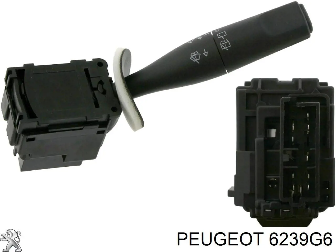 6239G6 Peugeot/Citroen conmutador en la columna de dirección derecho