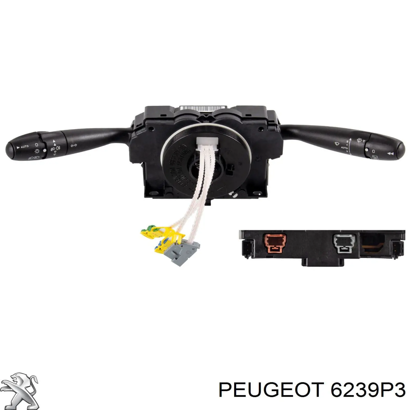Interruptor de la columna de dirección completo para Peugeot 406 (8B)