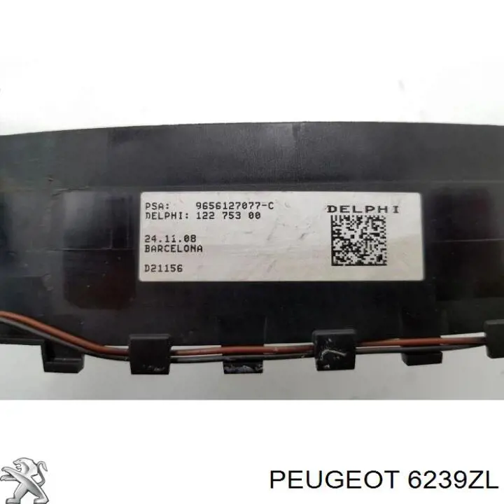 Mecanismo de cambio de marchas bajo el volante Peugeot/Citroen 6239ZL precio, desde  