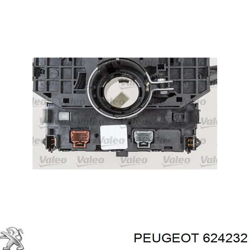 624232 Peugeot/Citroen conmutador en la columna de dirección completo