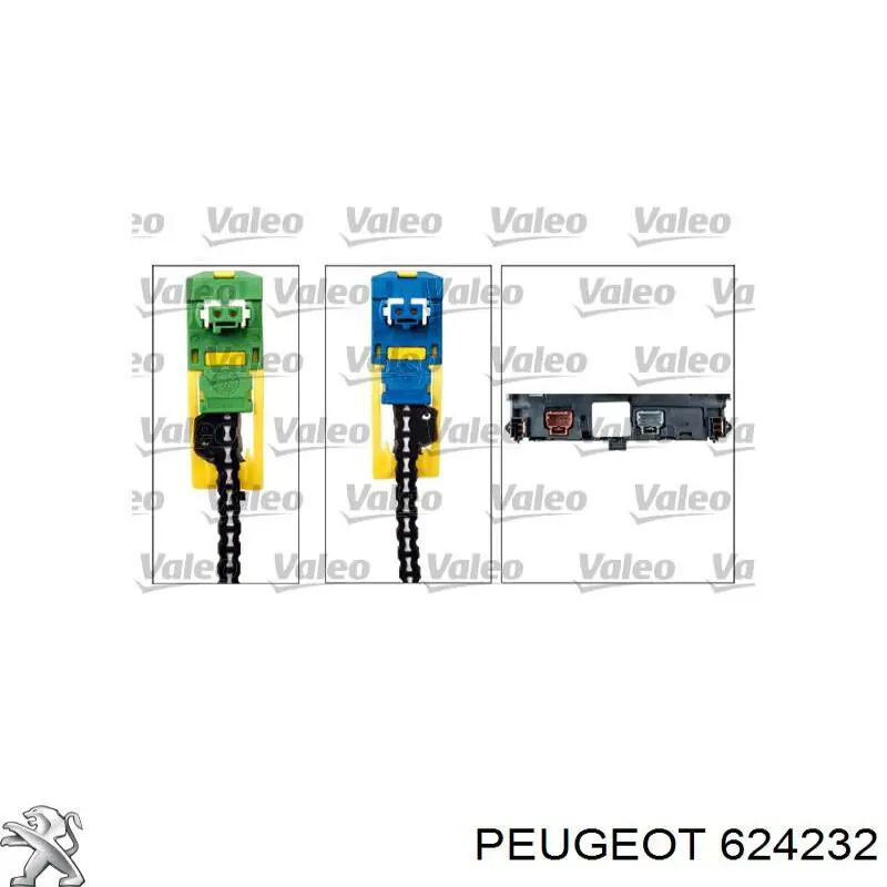 Comprar 624232 Peugeot/Citroen Conmutador columna dirección