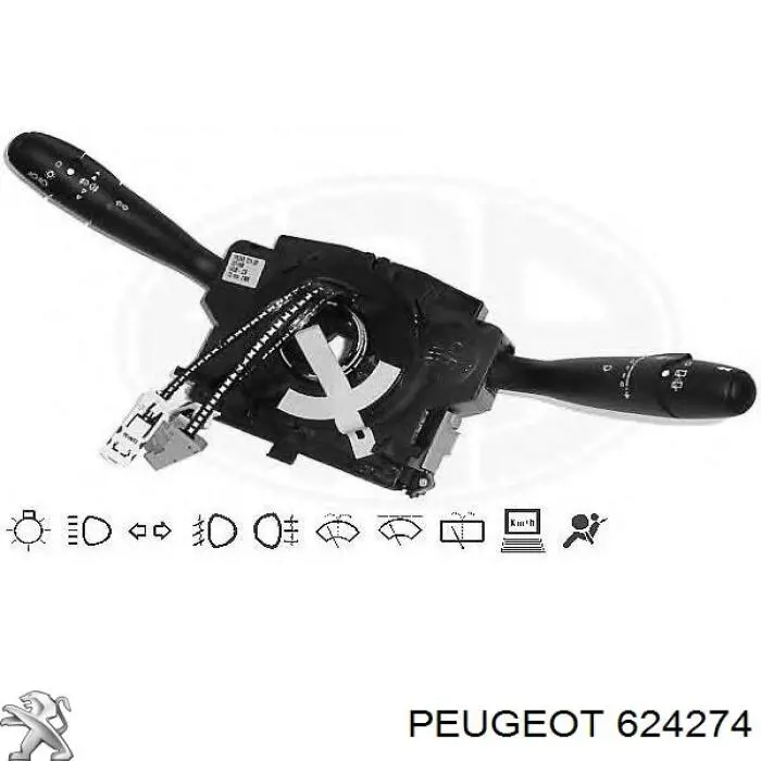 Interruptor de la columna de dirección completo Peugeot/Citroen 624274 precio, desde 296,23 EUR