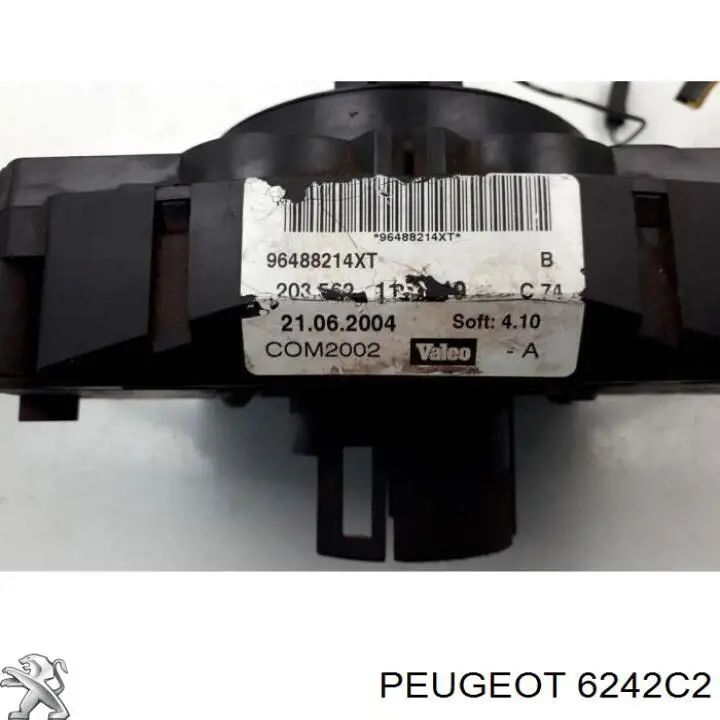 Conmutador columna dirección 6242C2 Peugeot/Citroen