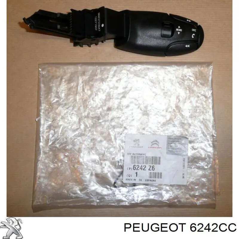 Interruptor de la columna de dirección completo Peugeot/Citroen 6242CC precio, desde 319,36 EUR