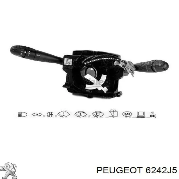 Comprar 6242J5 Peugeot/Citroen Conmutador columna dirección