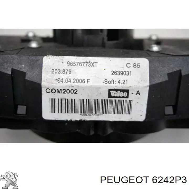 Comprar 6242P3 Peugeot/Citroen Conmutador izquierdo de la columna de dirección