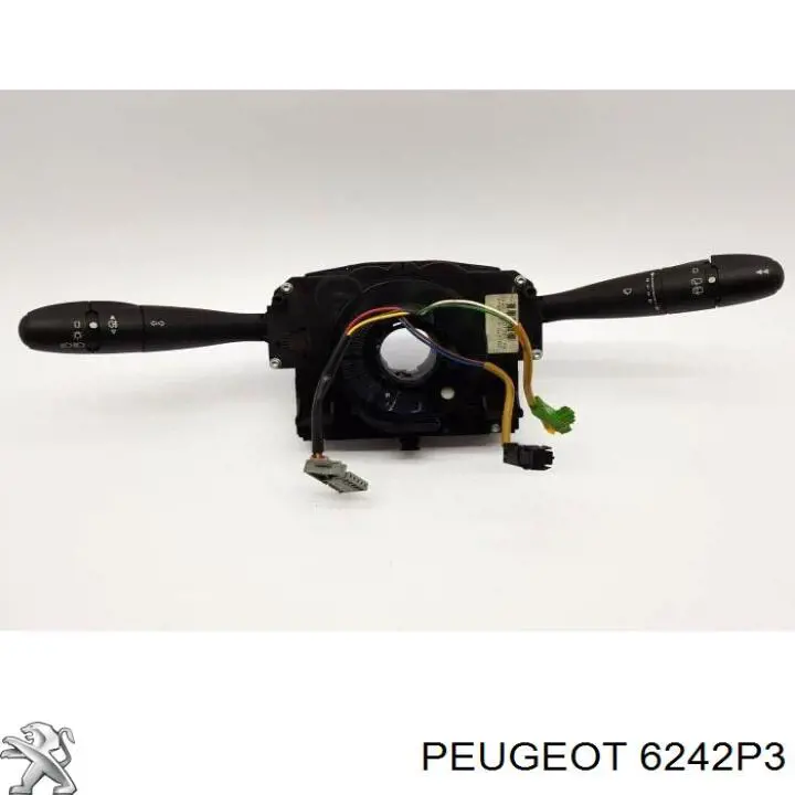 6242P3 Peugeot/Citroen Conmutador izquierdo de la columna de dirección