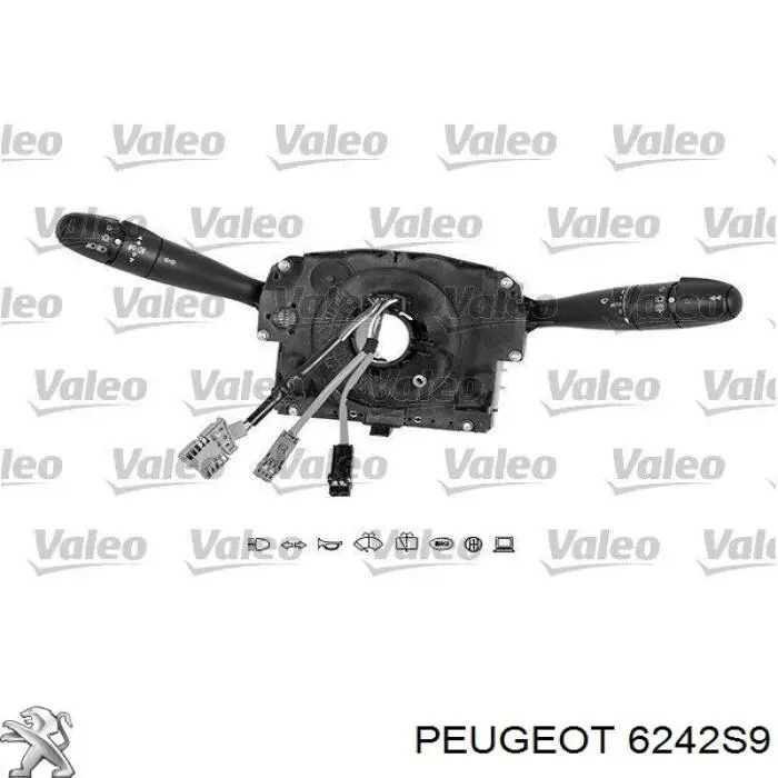 Comprar 6239YS Peugeot/Citroen Conmutador columna dirección