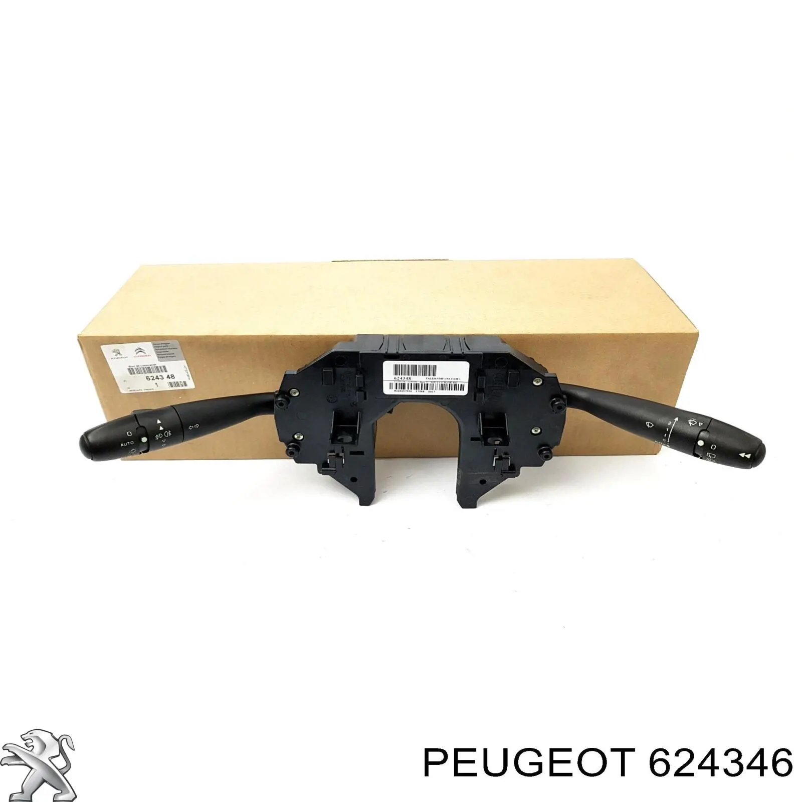Conmutador izquierdo de la columna de dirección 6242HJ Peugeot/Citroen