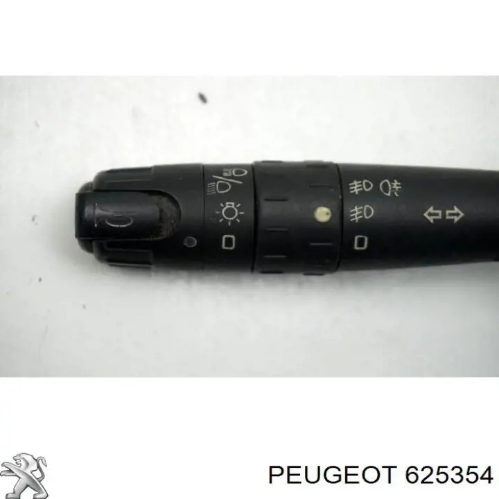 Conmutador izquierdo de la columna de dirección 625354 Peugeot/Citroen