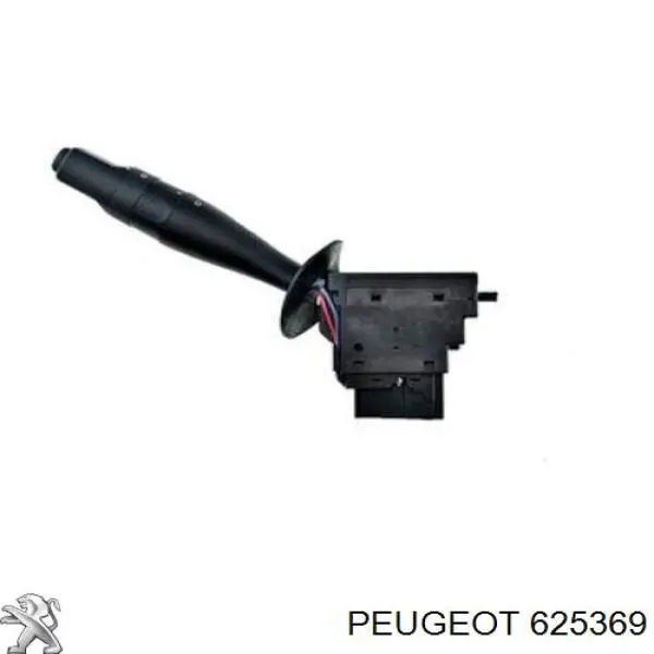 625369 Peugeot/Citroen conmutador en la columna de dirección izquierdo