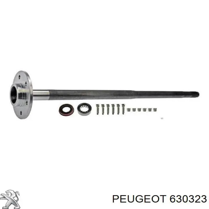 Intermitente izquierdo 630323 Peugeot/Citroen