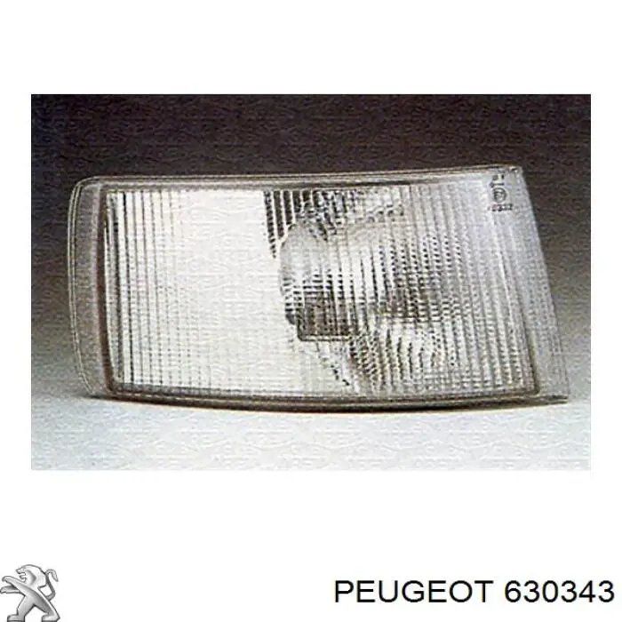 Intermitente izquierdo Peugeot/Citroen 630343 precio, desde 18,91 EUR