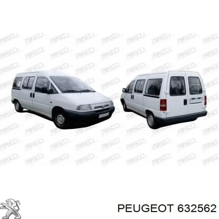 632562 Peugeot/Citroen luz intermitente guardabarros