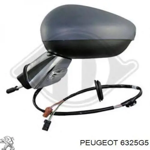 Luz intermitente de espejo retrovisor izquierdo Peugeot/Citroen 6325G5 precio, desde 10,65 EUR