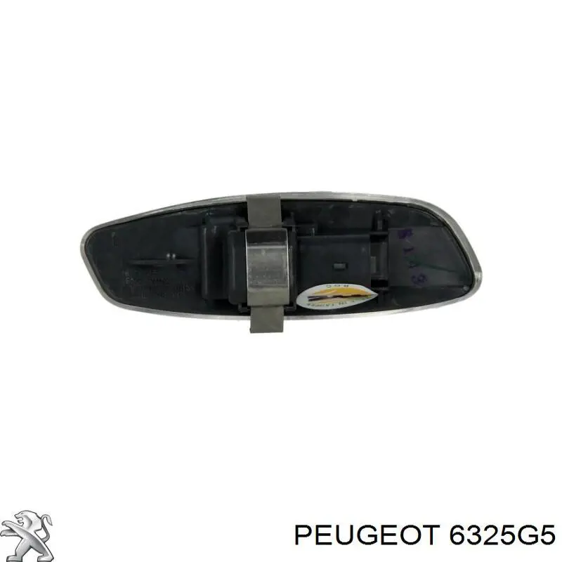 Luz intermitente de espejo retrovisor izquierdo 6325G5 Peugeot/Citroen