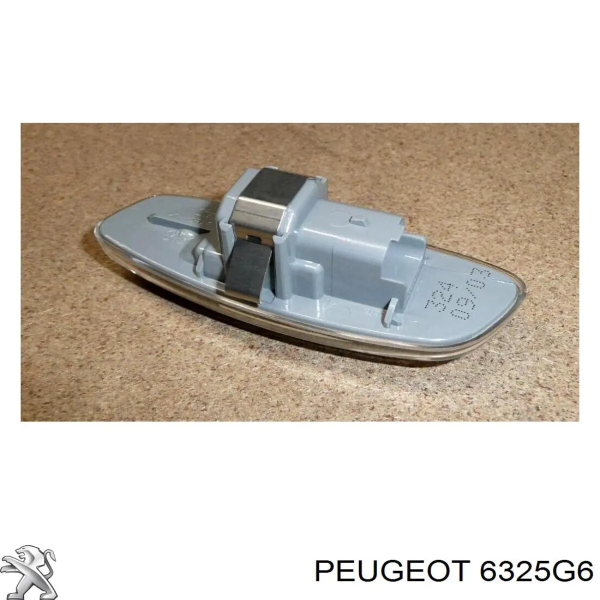 Luz intermitente del espejo retrovisor derecho Peugeot/Citroen 6325G6 precio, desde 16,42 EUR