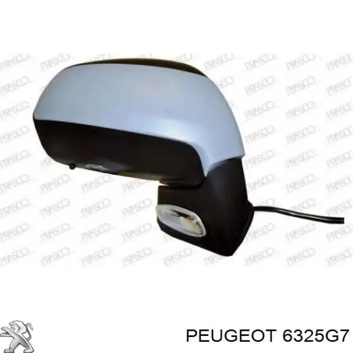 Luz de cortesía del espejo retrovisor Peugeot/Citroen 6325G7 precio, desde 8,27 EUR