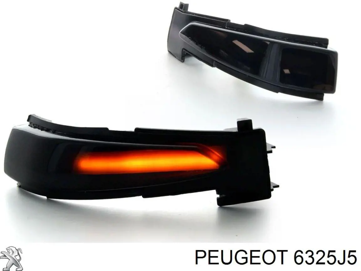Comprar 6325J5 Peugeot/Citroen Luz intermitente del espejo retrovisor derecho