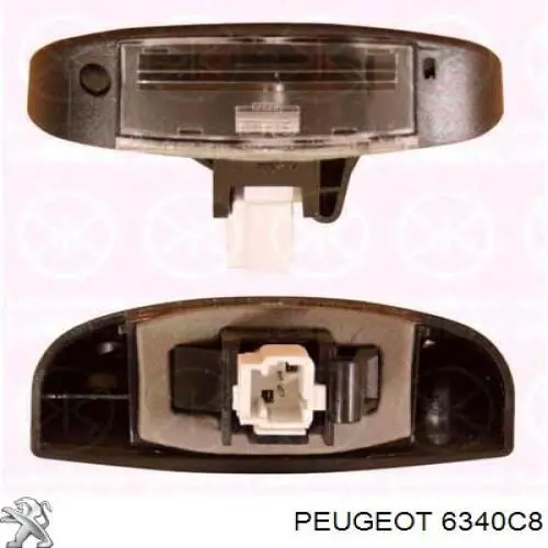 Comprar 6340C8 Peugeot/Citroen Luz matricula