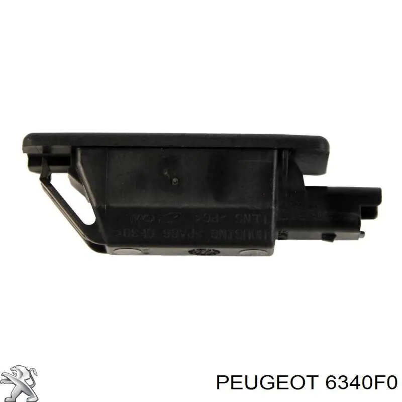 6340F0 Peugeot/Citroen Luz de matricula
