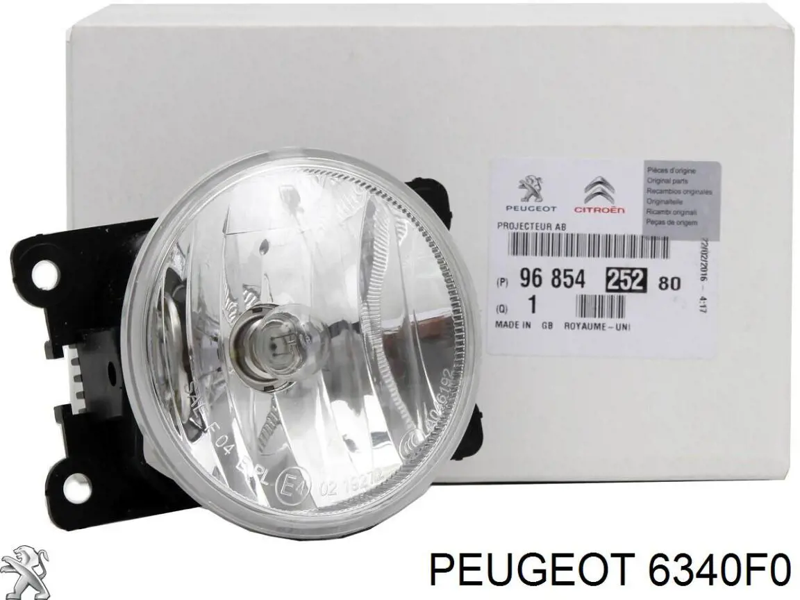 Lampara de matricula Peugeot/Citroen 6340F0 precio, desde 12,88 EUR