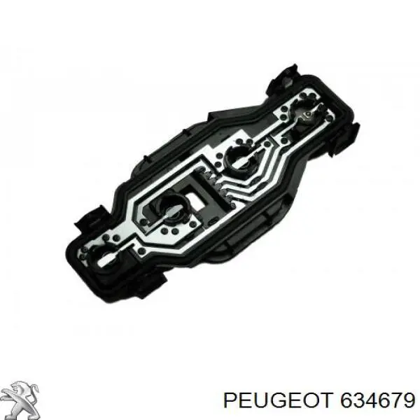 Placa de contacto de luz trasera 634679 Peugeot/Citroen