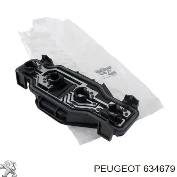 634679 Peugeot/Citroen tablero de luces traseras de contacto