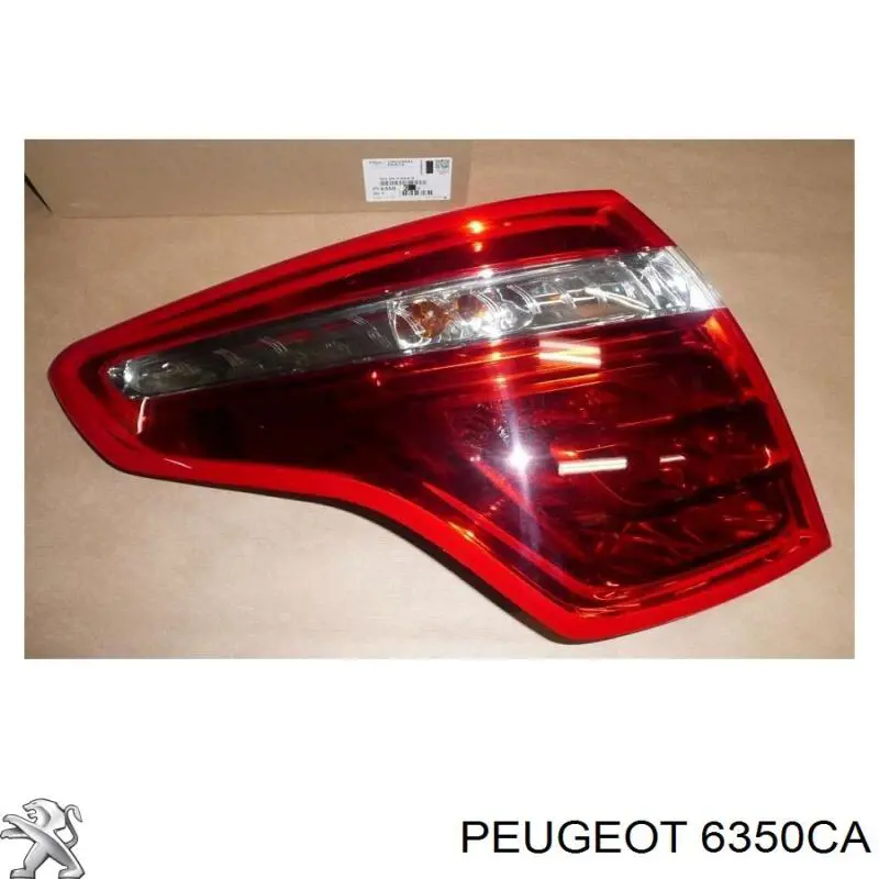 6350CA Peugeot/Citroen piloto posterior exterior izquierdo