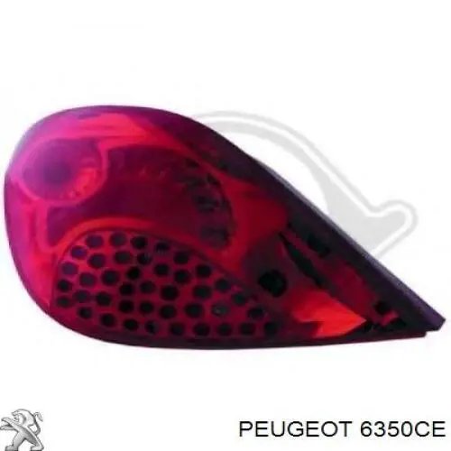 Comprar 6350CE Peugeot/Citroen Piloto trasero izquierdo