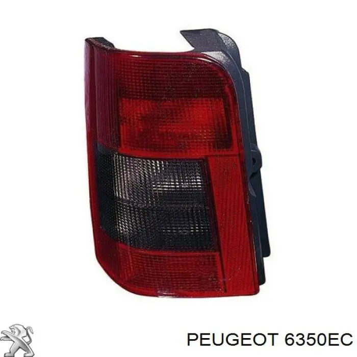 6350EC Peugeot/Citroen Piloto trasero derecho