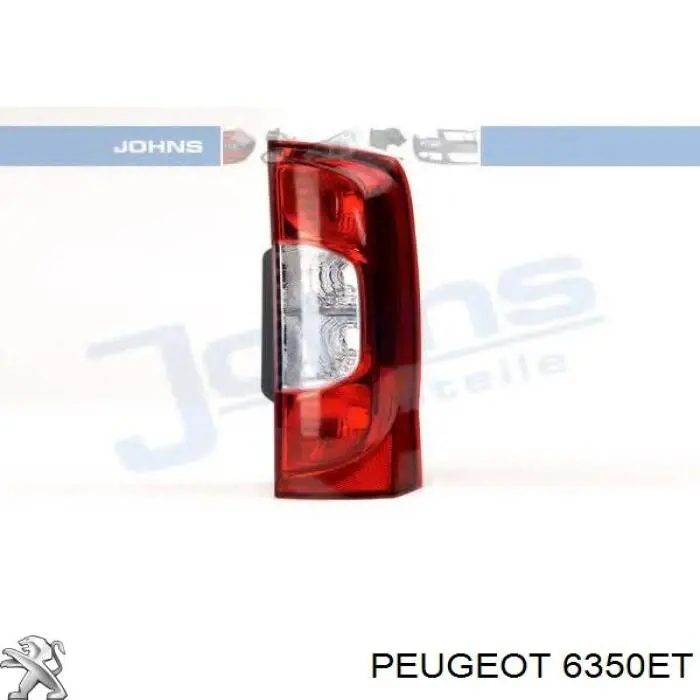 Piloto trasero derecho Peugeot/Citroen 6350ET precio, desde 45,38 EUR