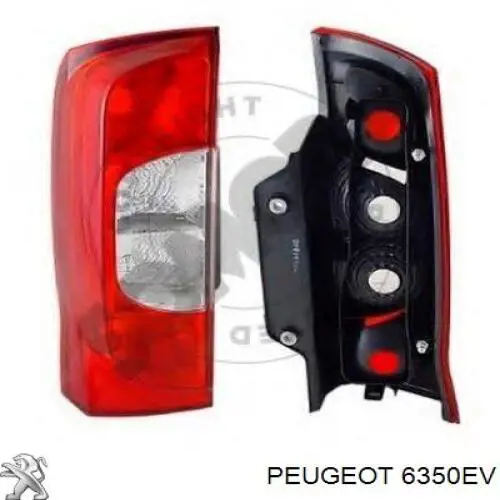 Comprar 13201F Peugeot/Citroen Piloto trasero izquierdo