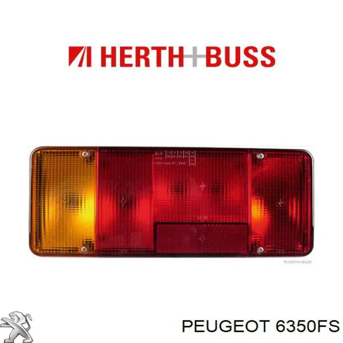 Piloto trasero izquierdo Peugeot/Citroen 6350FS precio, desde 28,33 EUR