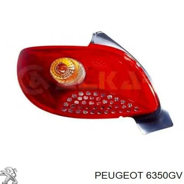 Piloto trasero izquierdo Peugeot/Citroen 6350GV precio, desde 67,16 EUR