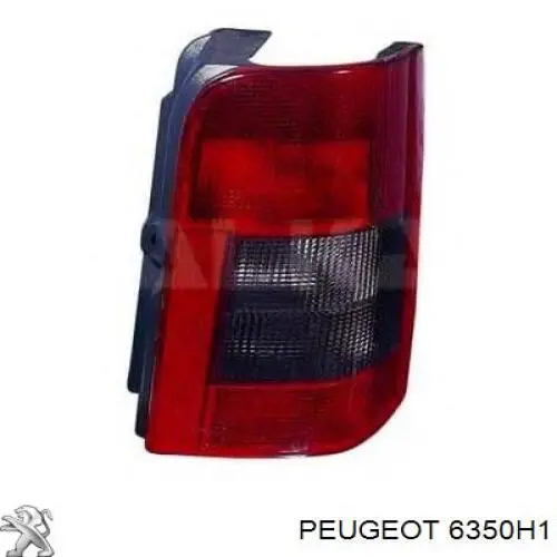 Piloto trasero izquierdo Peugeot/Citroen 6350H1 precio, desde 35,44 EUR