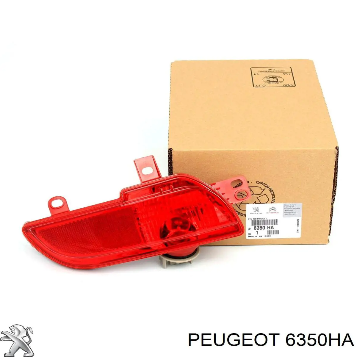 6350HA Peugeot/Citroen Faro niebla trasero izquierdo