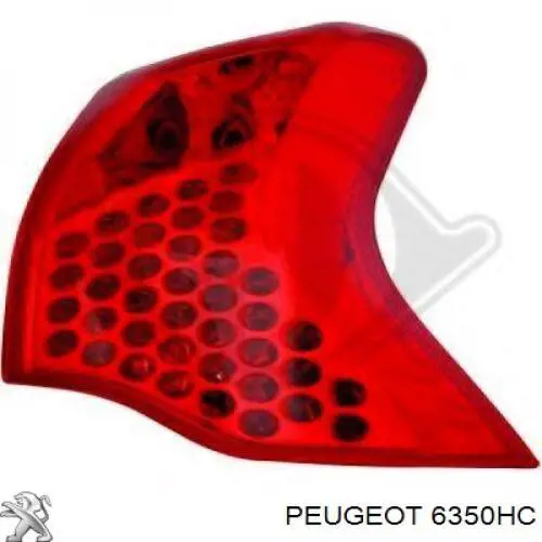 Piloto trasero exterior izquierdo Peugeot/Citroen 6350HC precio, desde 211,67 EUR