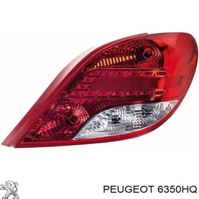 Comprar 6350HQ Peugeot/Citroen Piloto trasero izquierdo