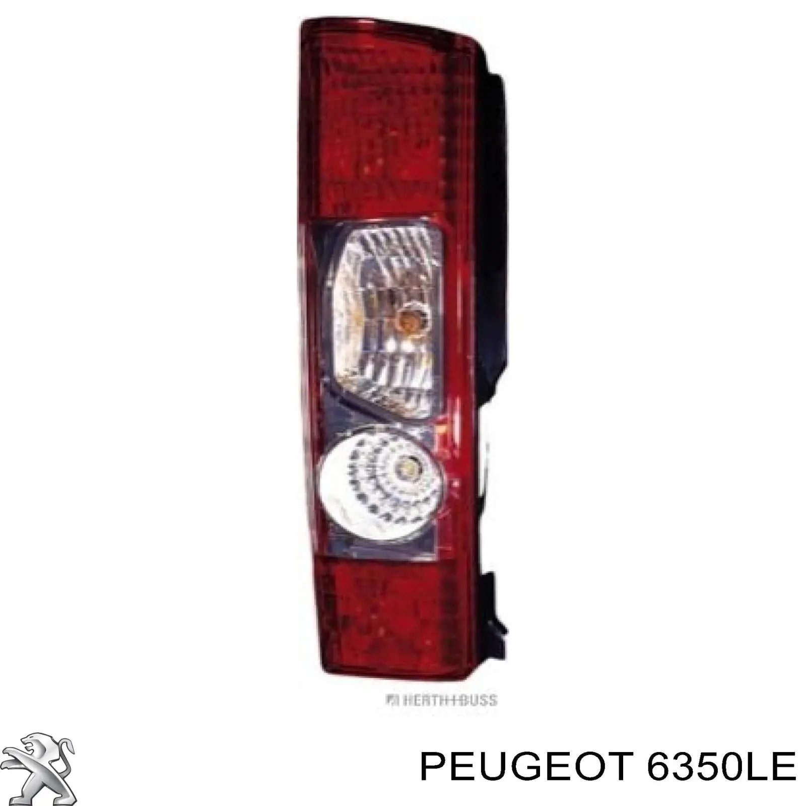 6350LE Peugeot/Citroen piloto posterior izquierdo