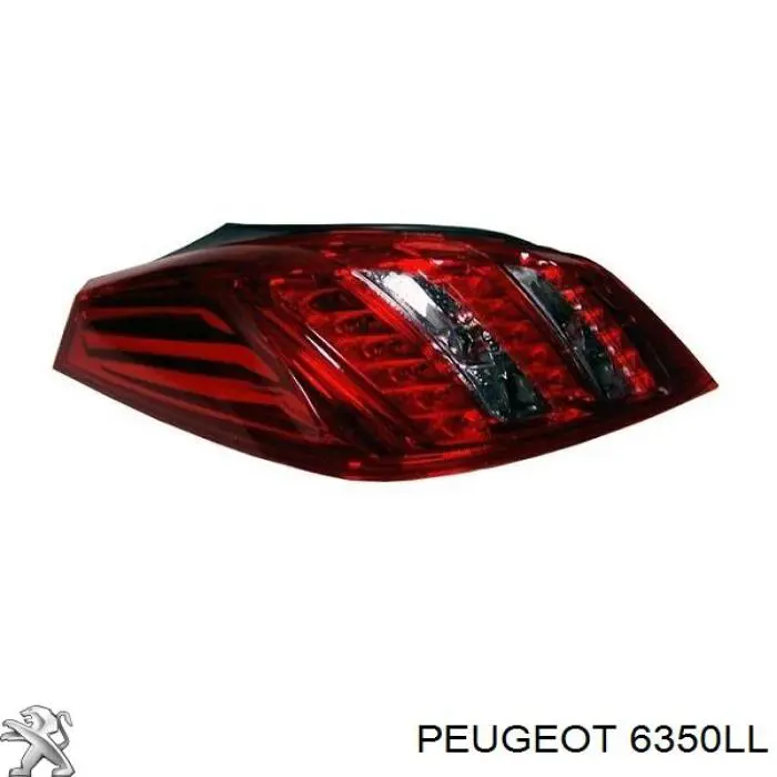 6350LL Peugeot/Citroen piloto posterior izquierdo
