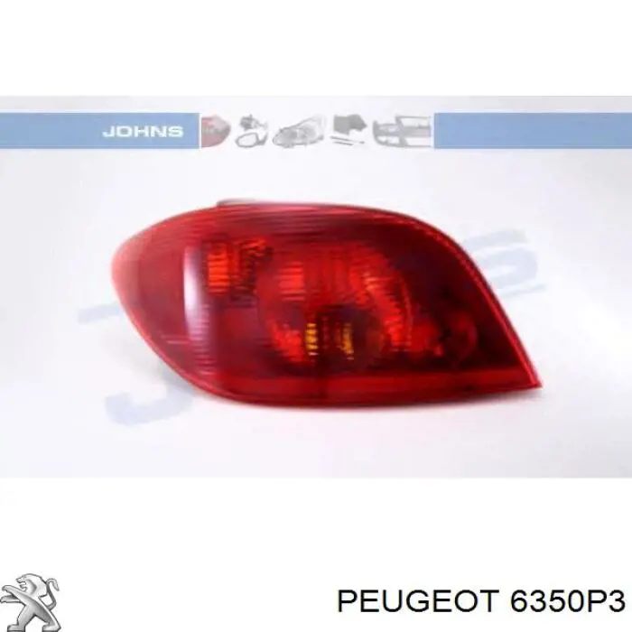 Piloto trasero izquierdo Peugeot/Citroen 6350P3 precio, desde 56,63 EUR
