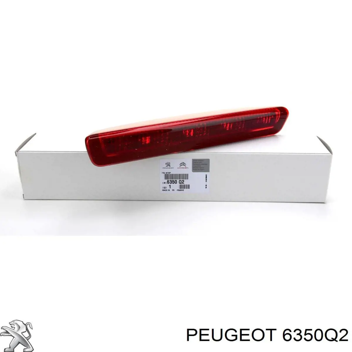 Luz De Freno Trasera Adicional para Peugeot 307 (3H)