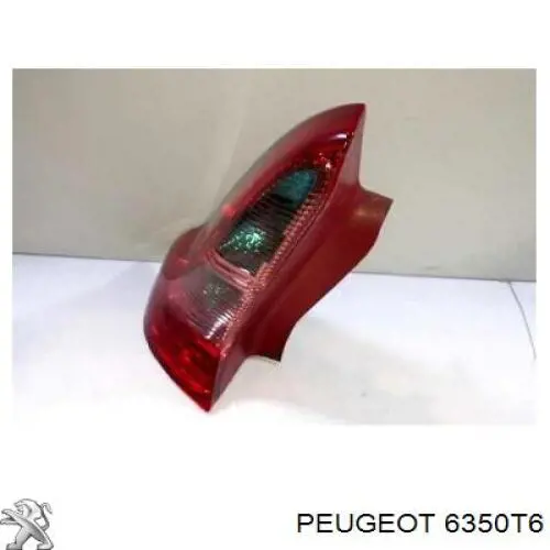 6350T6 Peugeot/Citroen piloto posterior izquierdo