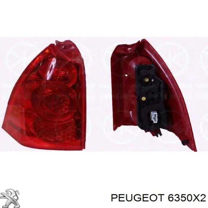 Comprar 6350X2 Peugeot/Citroen Piloto trasero izquierdo