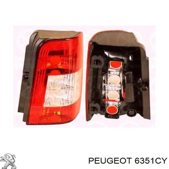 Piloto trasero derecho Peugeot/Citroen 6351CY precio, desde 52,01 EUR