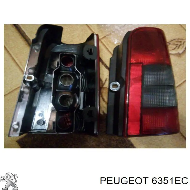 Piloto trasero derecho Peugeot/Citroen 6351EC precio, desde 31,87 EUR