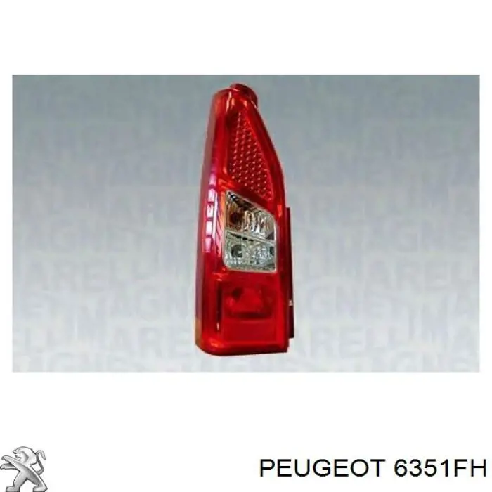 6351FH Peugeot/Citroen piloto posterior derecho