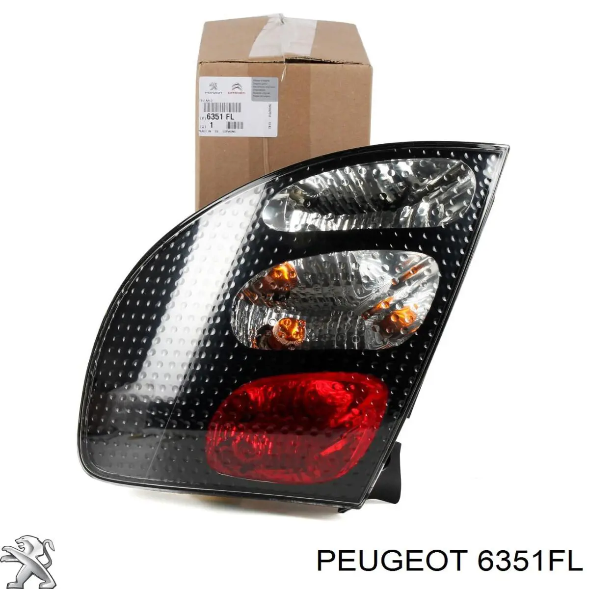 6351FL Peugeot/Citroen Piloto trasero derecho