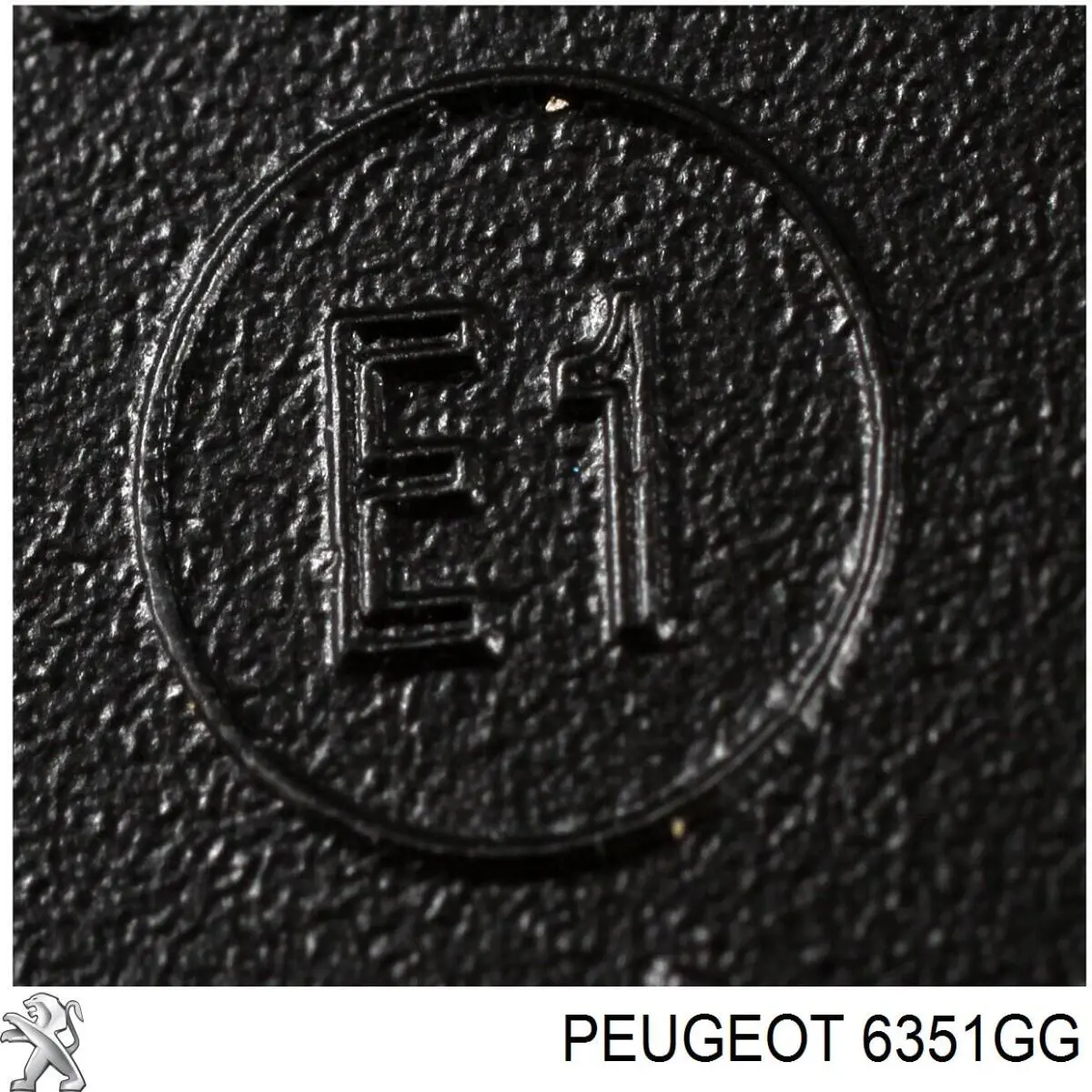 6351GG Peugeot/Citroen piloto posterior derecho